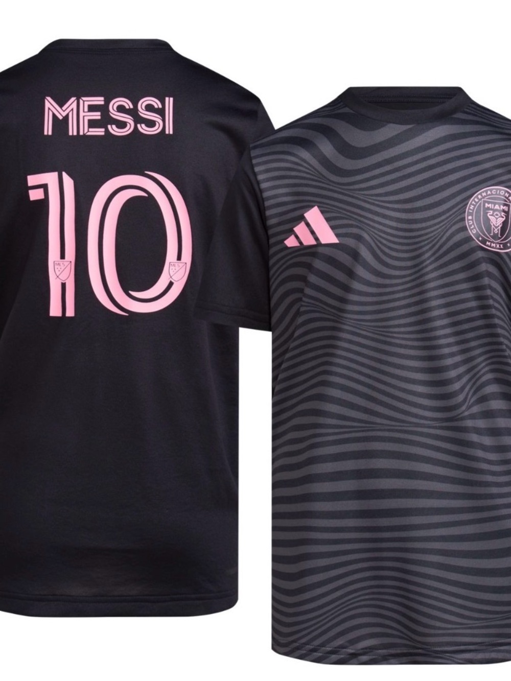 Adidas Youth Inter Miami CF Lionel Messi #10 Soccer Jersey